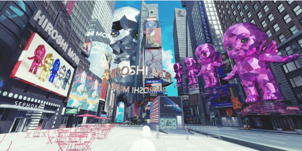 Psychic VR Lab成功发布Styly后， 首次在纽约时代广场推出XR元宇宙活动