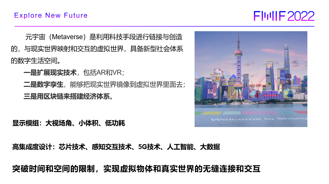 上海首镜科技荣获FMIF2022元宇宙创新硬件奖