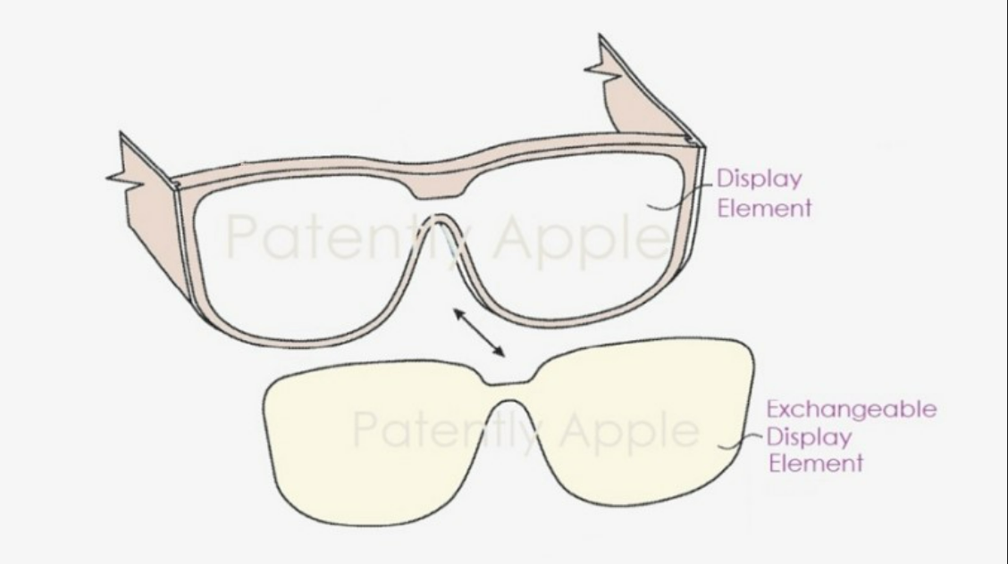 苹果专利揭示了未来HMD(AR眼镜或MR头显)的夹式处方镜片系统