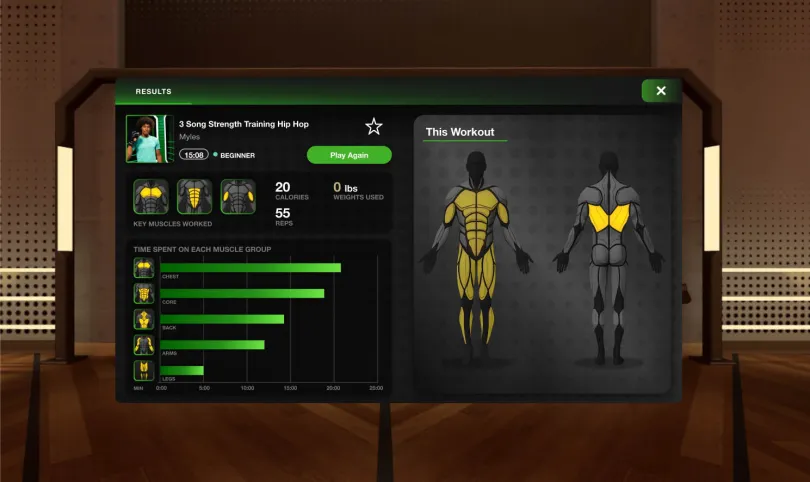 VR健身应用程序Litesport 让用户用真正的哑铃锻炼
