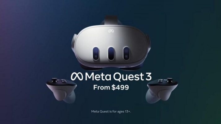 据了解Meta Quest 3将于10月10日发售