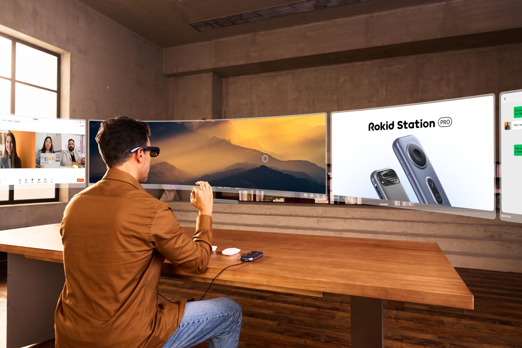 Rokid发力空间计算，新一代人机交互产品Rokid AR Studio亮相