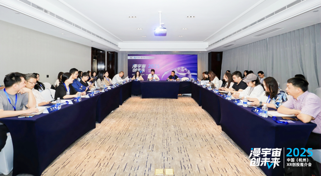四维驱动 生态共建丨2025中国（杭州）XR创投推介会成功举办
